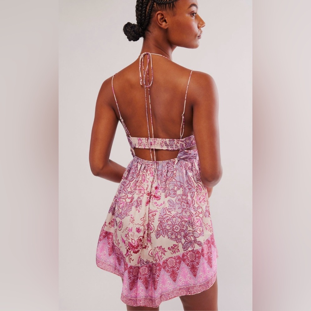 Free People Oasis Mini Slip Dress - Picture 2 of 6